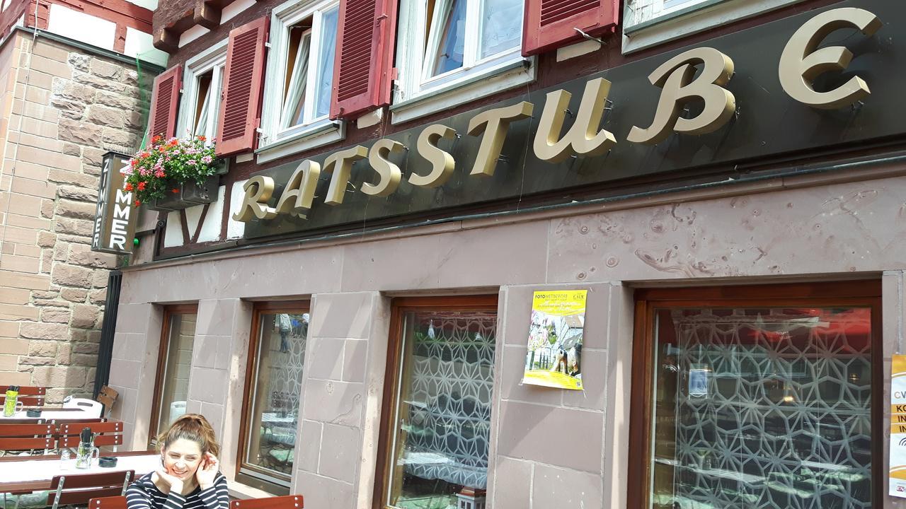 Hotel-Restaurant Ratsstube Calw Exterior photo