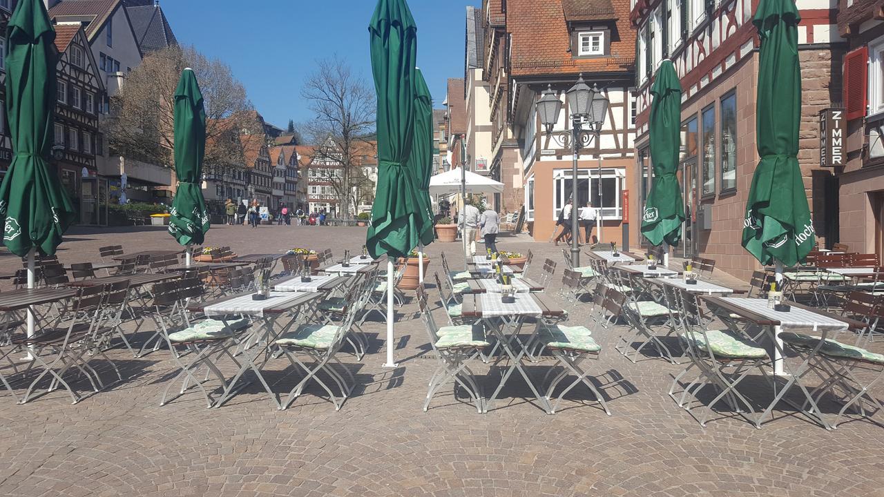 Hotel-Restaurant Ratsstube Calw Exterior photo