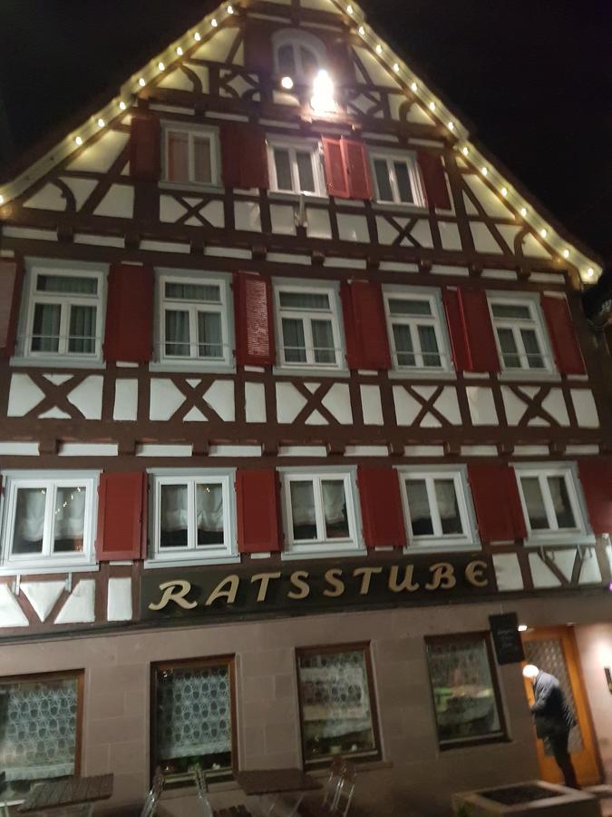 Hotel-Restaurant Ratsstube Calw Exterior photo